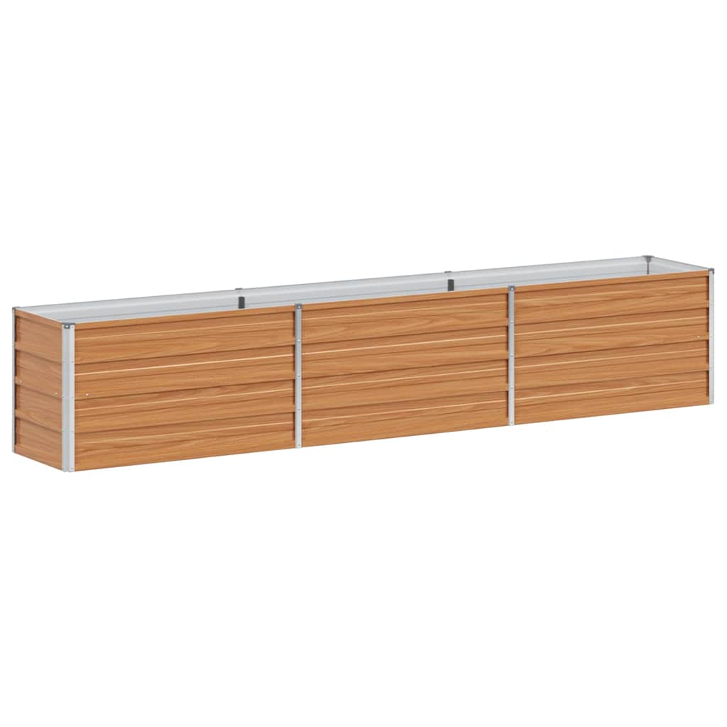 Paaukštinta sodo lova Šviesiai rudas 240 x 40 x 45 cm