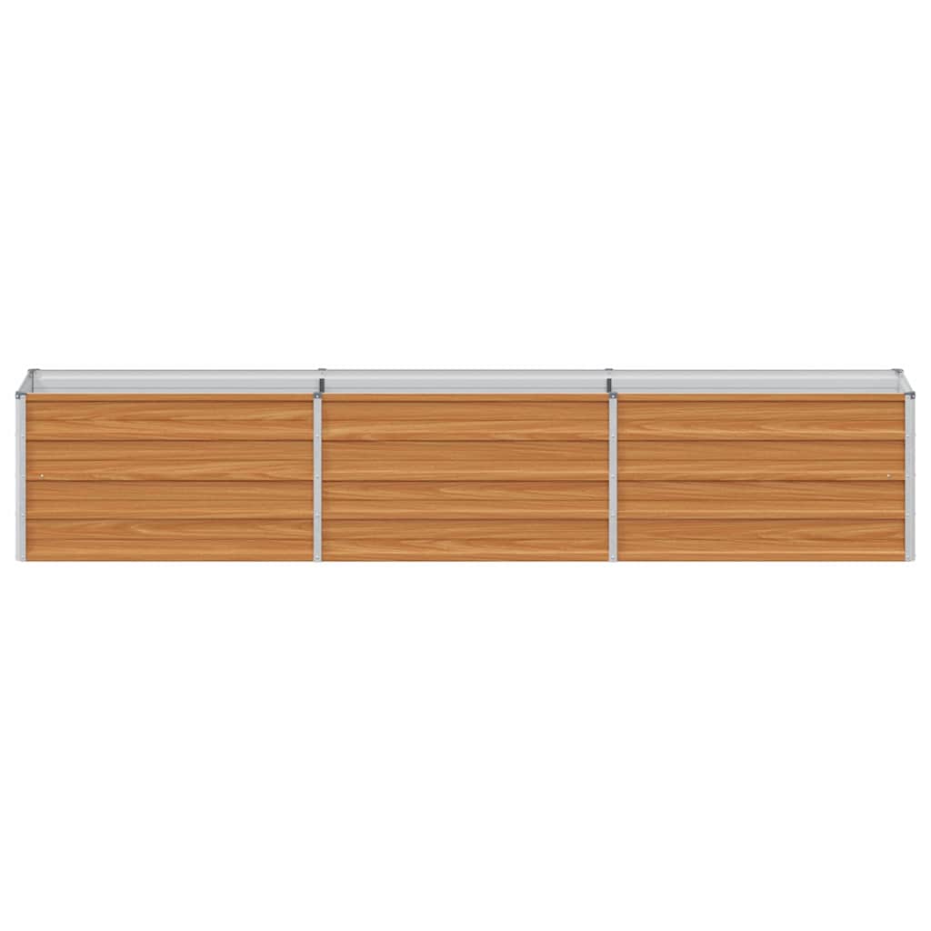 Paaukštinta sodo lova Šviesiai rudas 240 x 40 x 45 cm