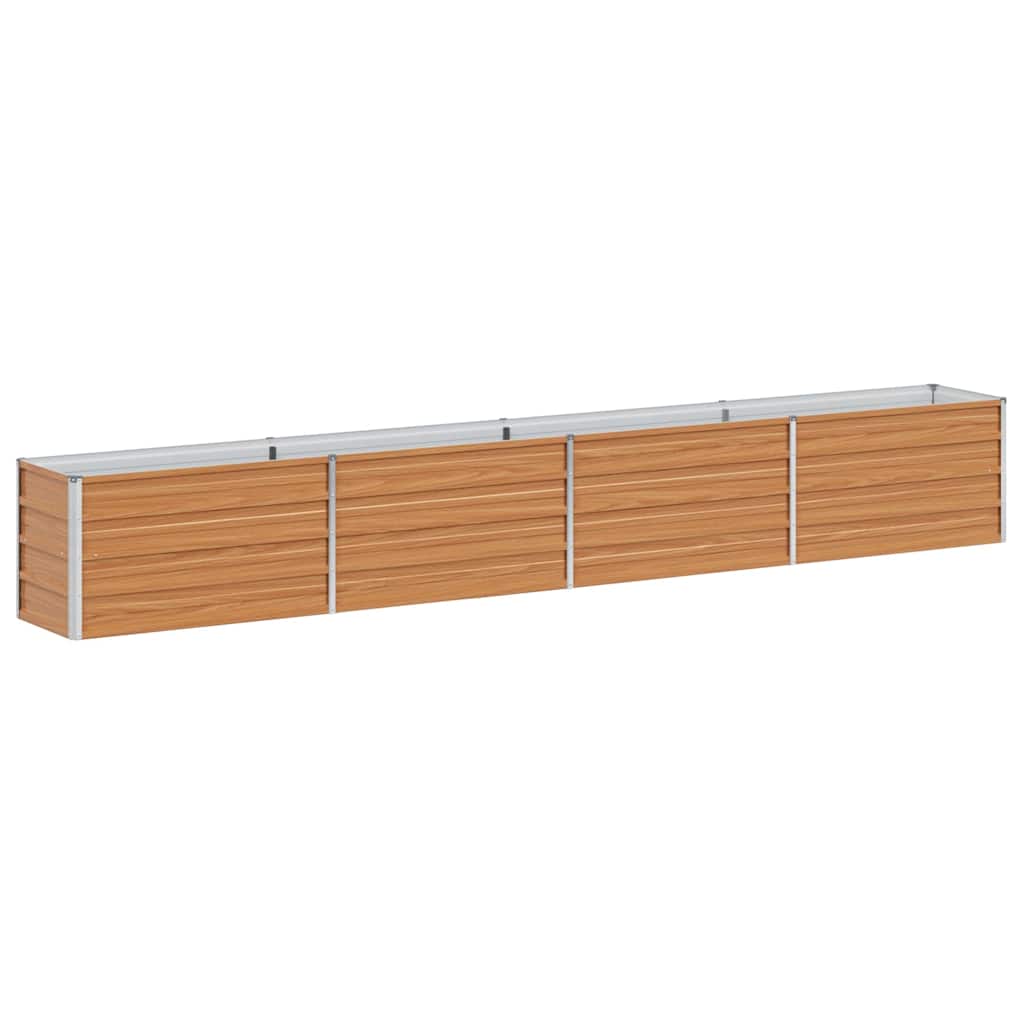 Paaukštinta sodo lova Šviesiai rudas 320 x 40 x 45 cm