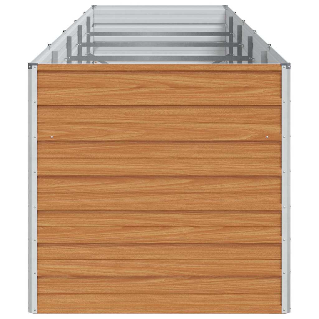 Paaukštinta sodo lova Šviesiai rudas 400 x 80 x 77 cm