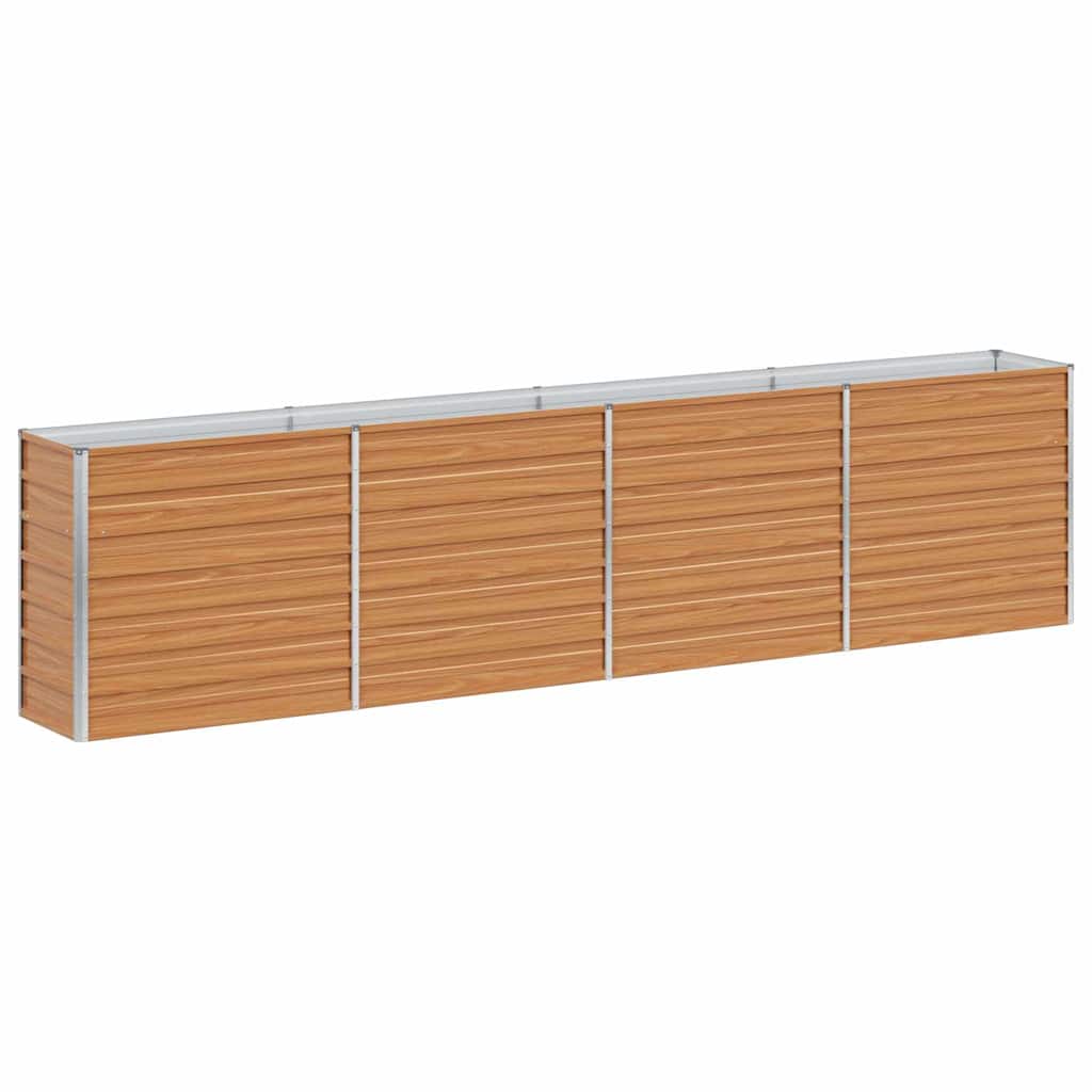 Paaukštinta sodo lova Šviesiai rudas 320 x 40 x 77 cm