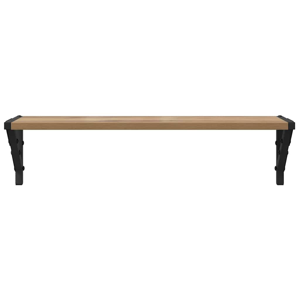 Sieninės lentynos 2 pcs Amatininkų ąžuolas 60 x 15 x 15,5 cm