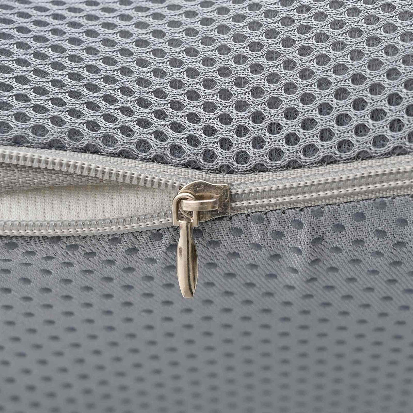 Pagalvė su pagalve Pilka 46 x 38 x 8 cm Tinklelis