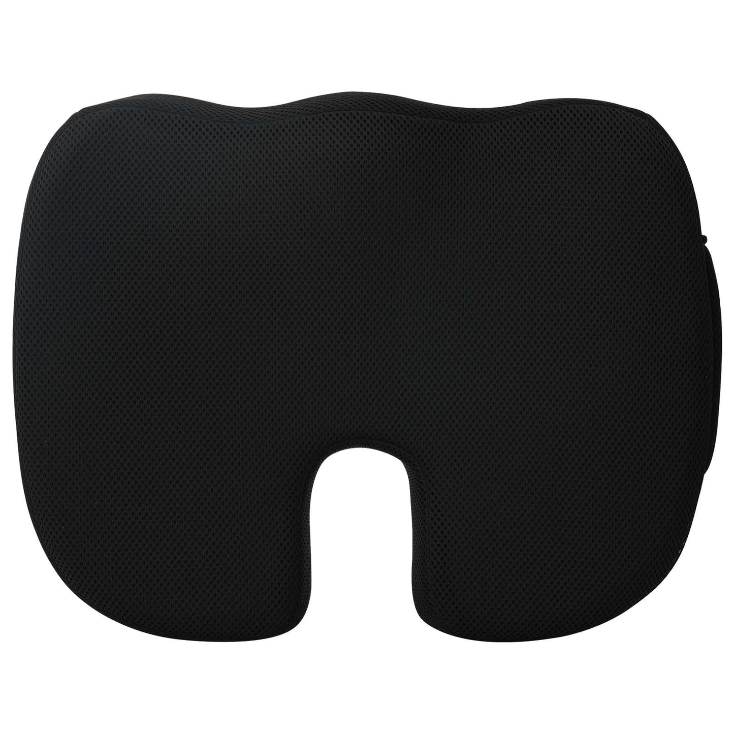 Pagalvė su pagalve Juoda 46 x 38 x 8 cm Tinklelis