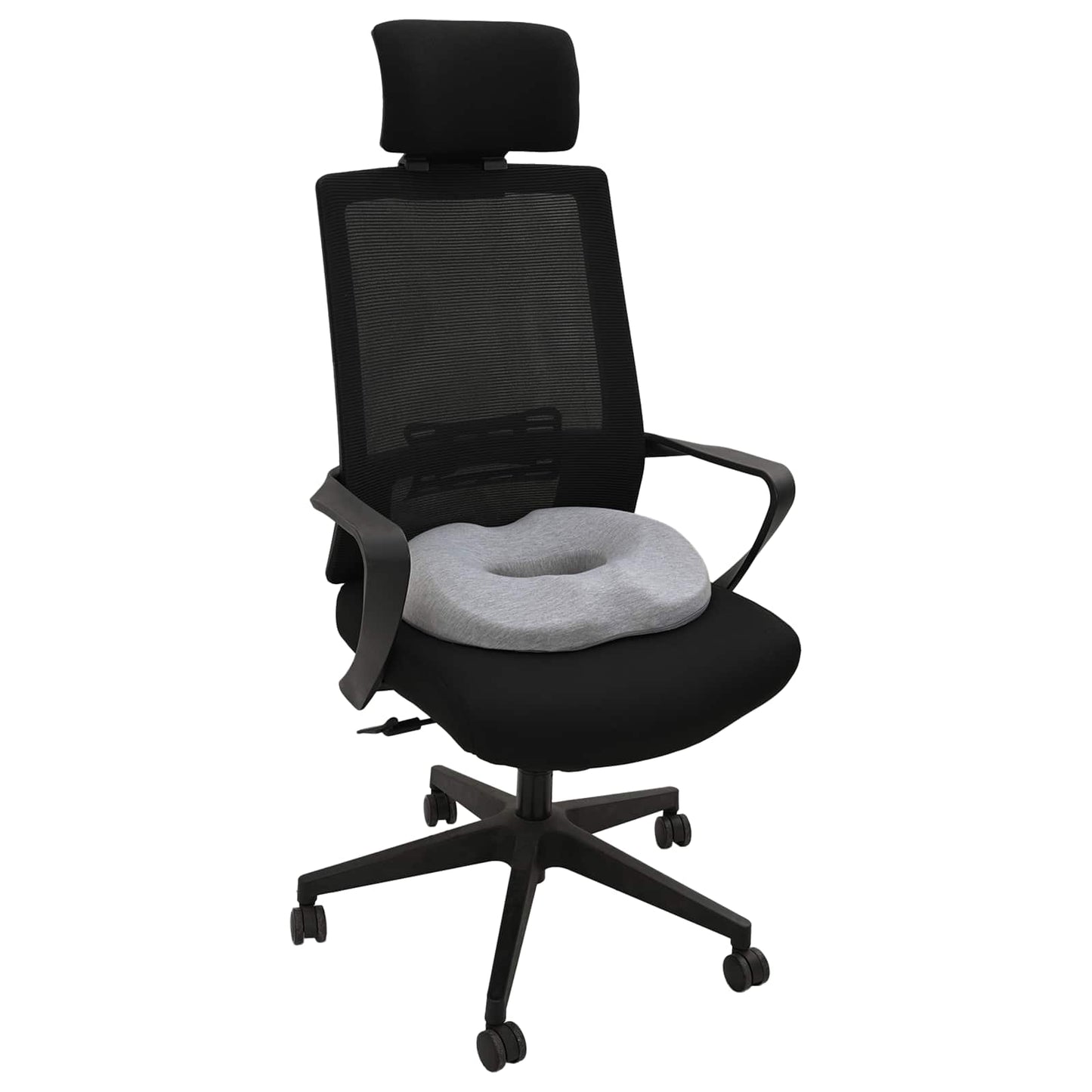 Pagalvė su pagalve Šviesiai pilka 42 x 37 x 8 cm Medvilnė