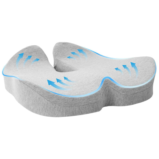 Pagalvė su pagalve Šviesiai pilka 50 x 43 x 10 cm Medvilnė