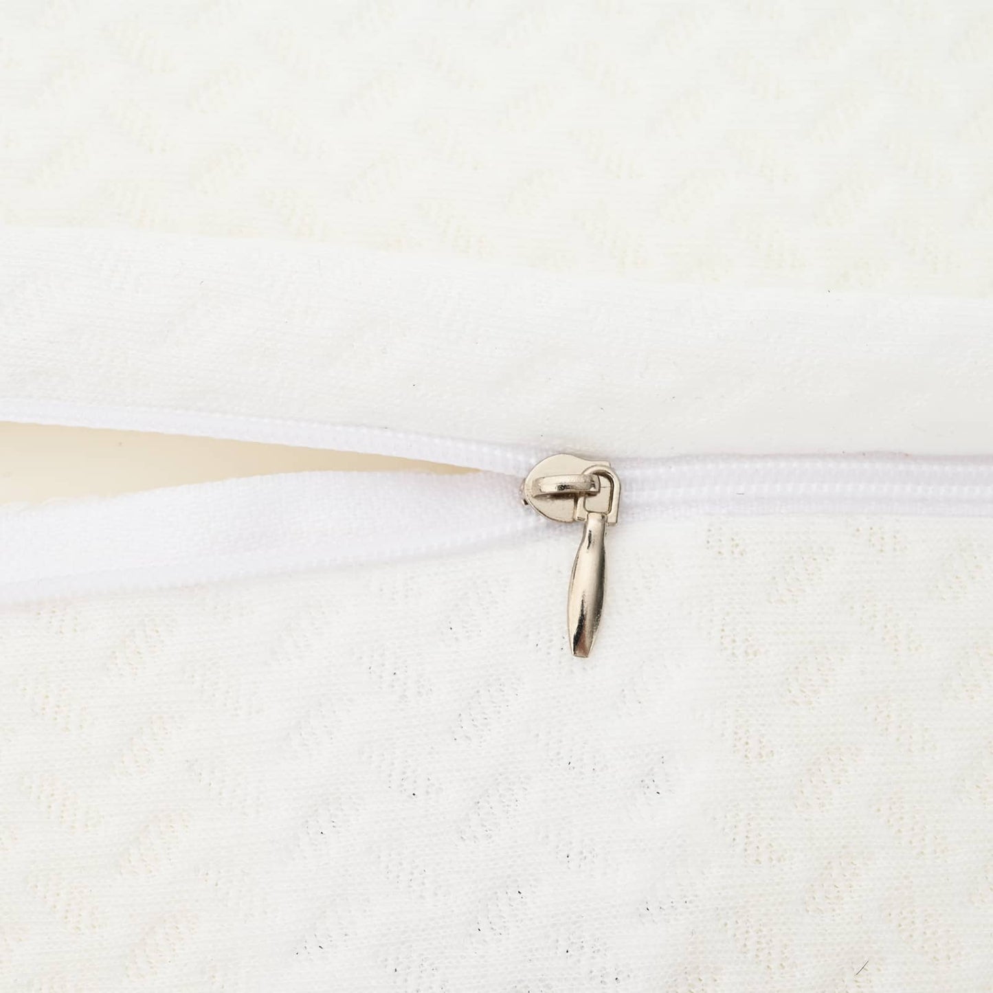 Pagalvė su pagalve Balta 60 x 37 x 13 cm Poliesteris