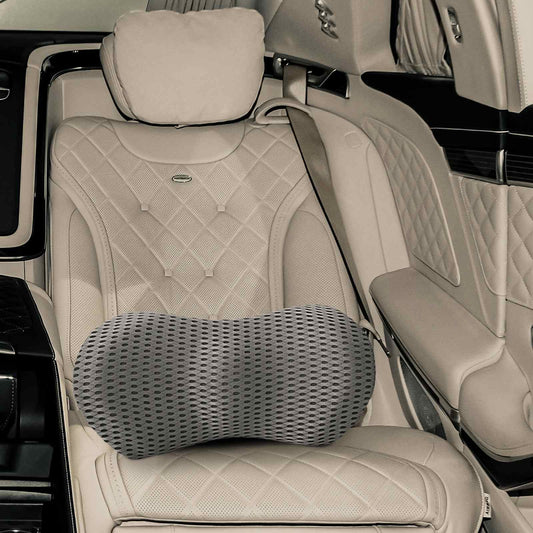 Pagalvė su pagalve Pilka 47 x 24 x 13 cm 4D tinklinė medžiaga