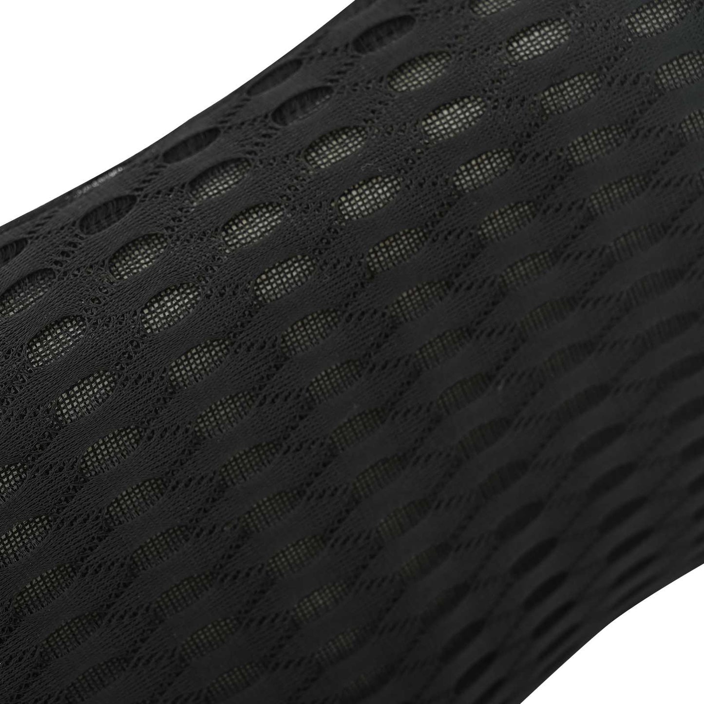 Pagalvė su pagalve Juoda 47 x 24 x 13 cm 4D tinklinė medžiaga