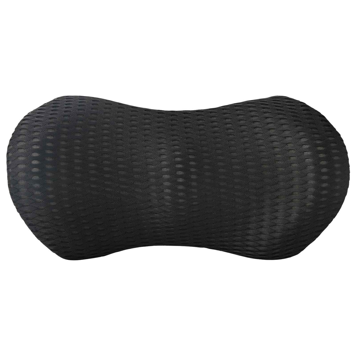 Pagalvė su pagalve Juoda 47 x 24 x 13 cm 4D tinklinė medžiaga