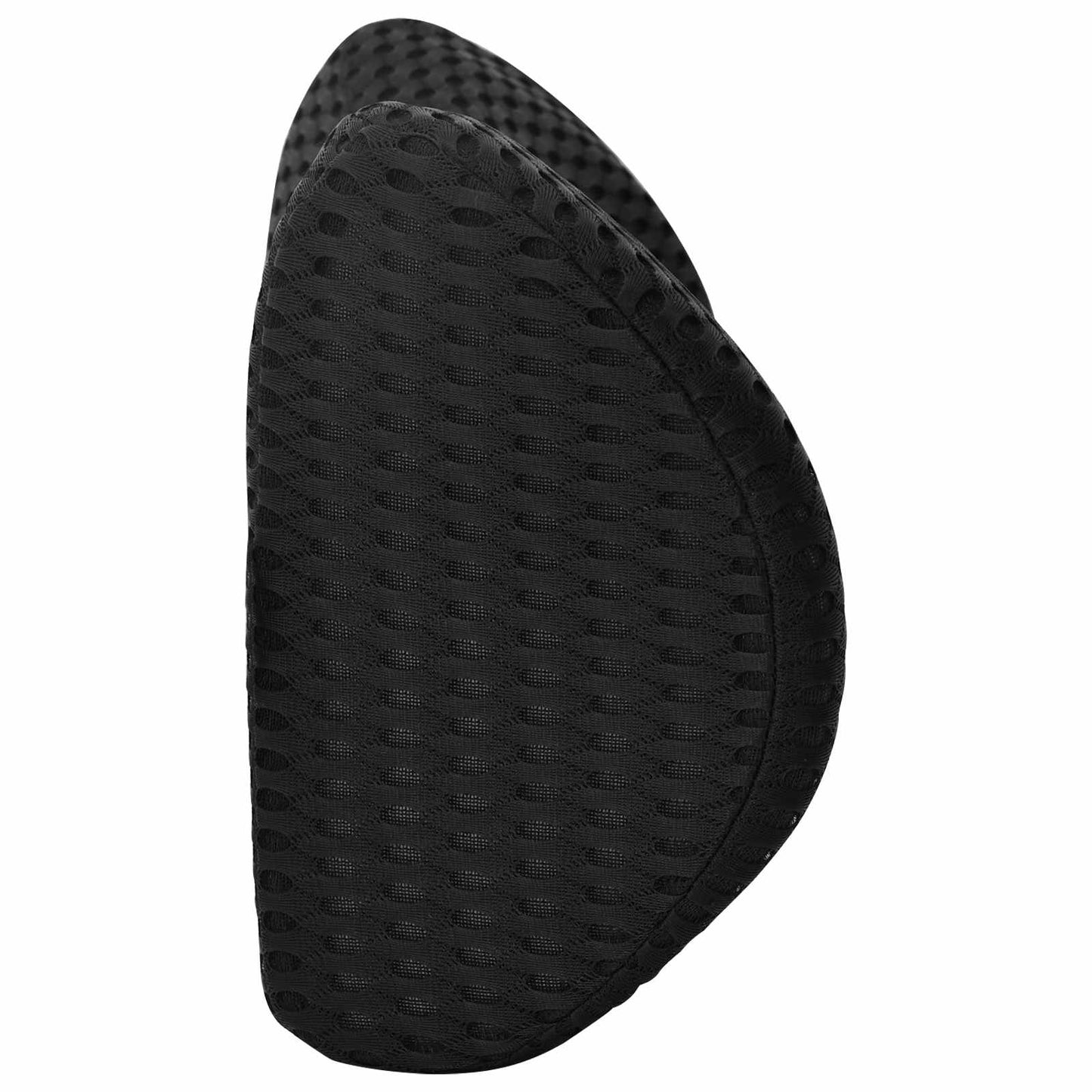 Pagalvė su pagalve Juoda 47 x 24 x 13 cm 4D tinklinė medžiaga