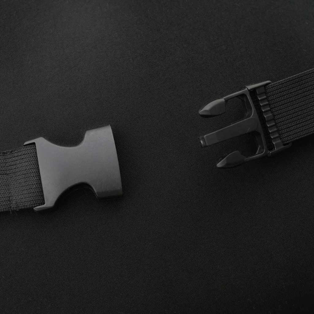 Pagalvė su pagalve Juoda 42 x 32 x 14 cm Poliesteris