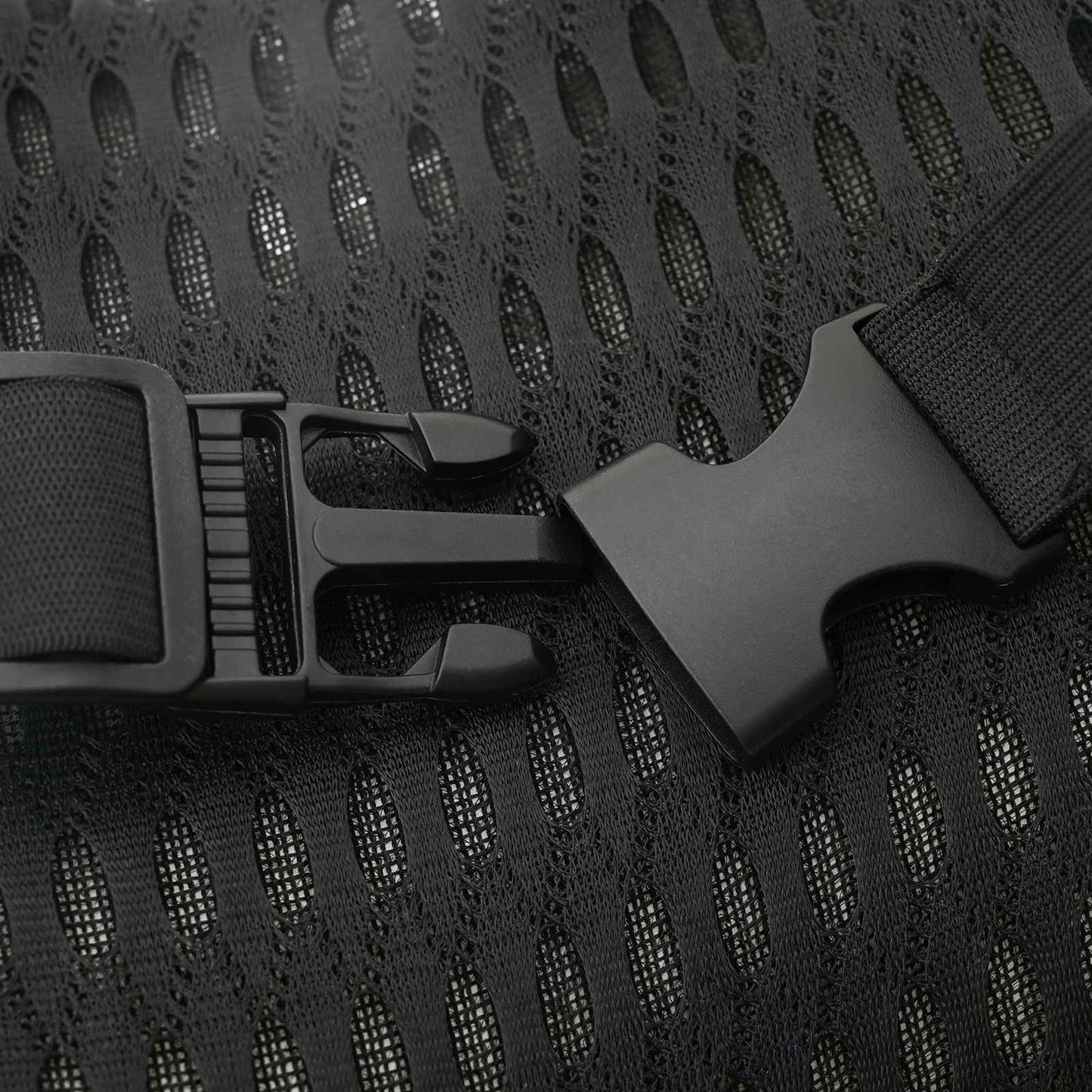 Pagalvė su pagalve Juoda 31 x 23 x 14 cm 4D tinklinė medžiaga