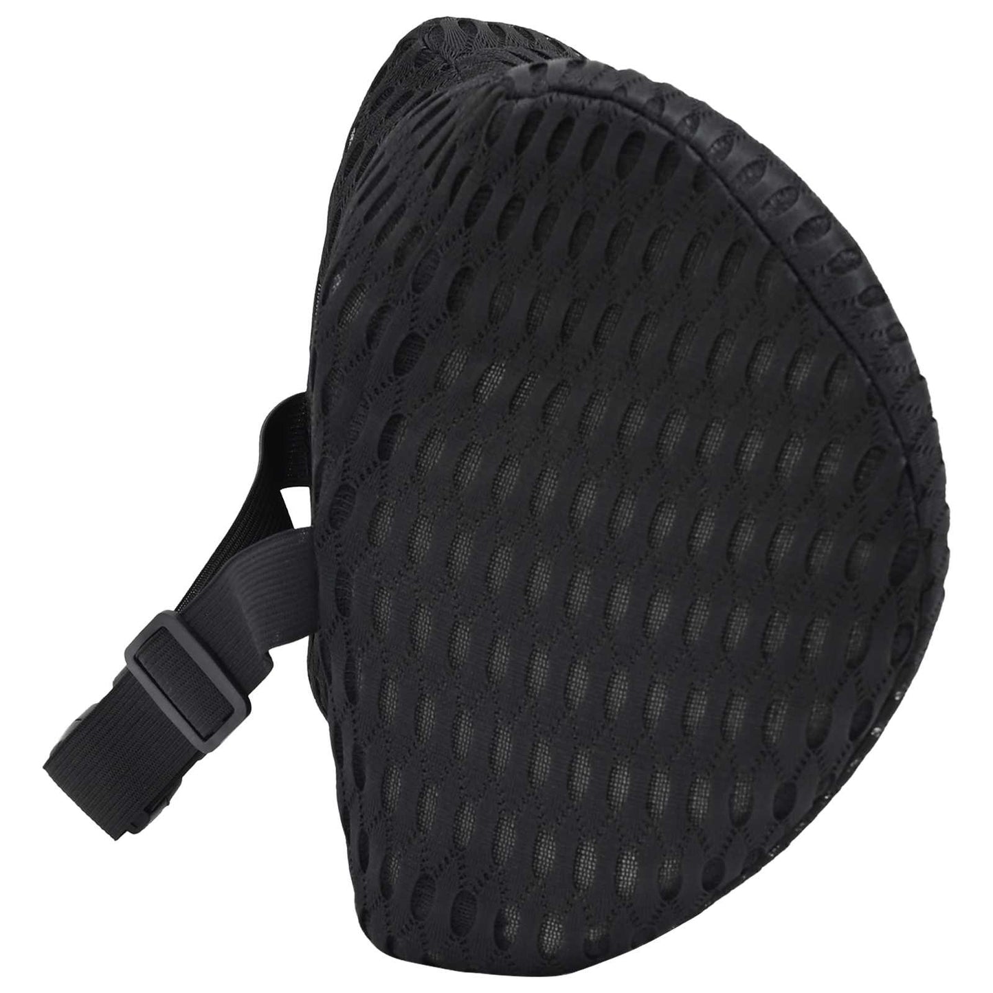 Pagalvė su pagalve Juoda 31 x 23 x 14 cm 4D tinklinė medžiaga