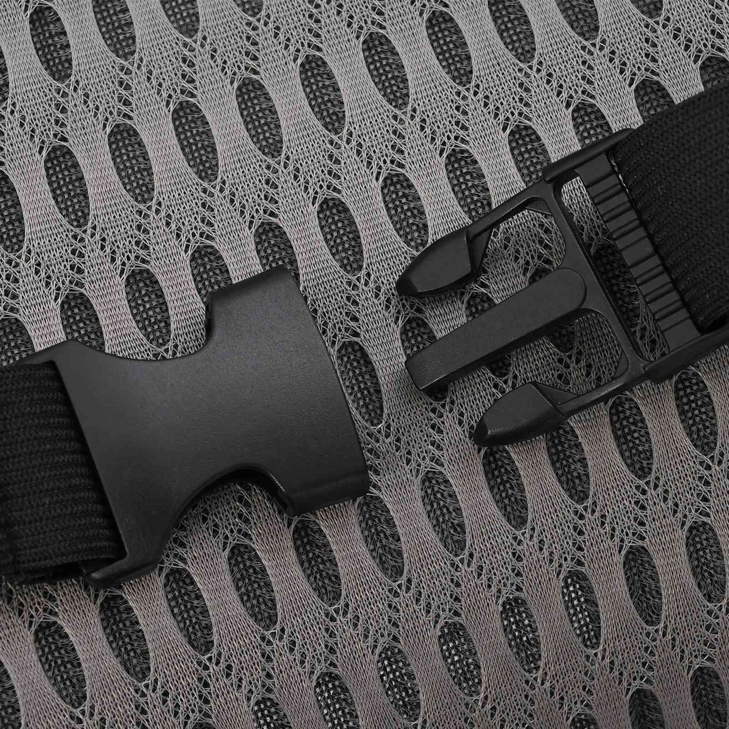 Pagalvė su pagalve 2 pcs Pilka 4D tinklinė medžiaga