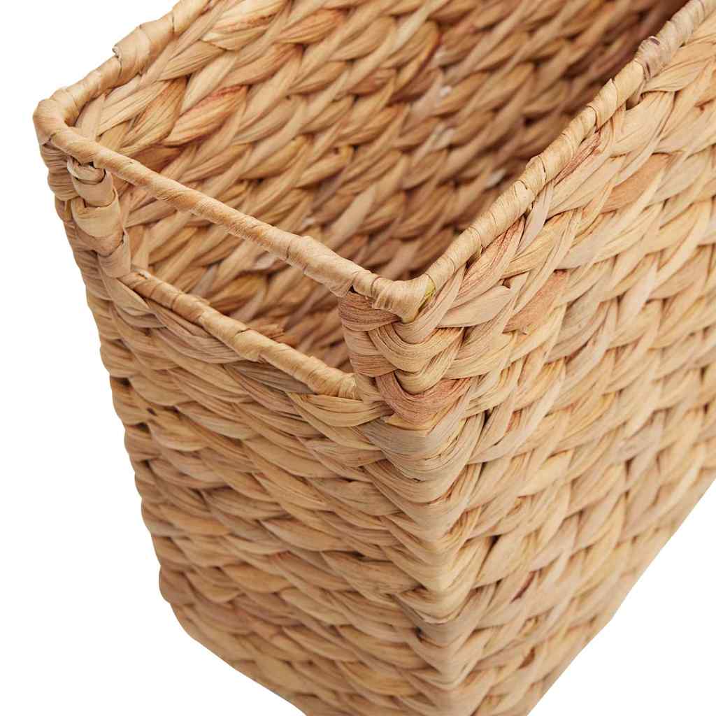 Žurnalų Krepšiai su saugykla 2 pcs Natūrali 39 x 14 x 25 cm