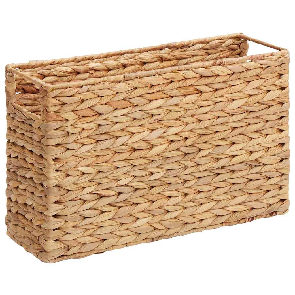 Žurnalų Krepšiai su saugykla 2 pcs Natūrali 39 x 14 x 25 cm