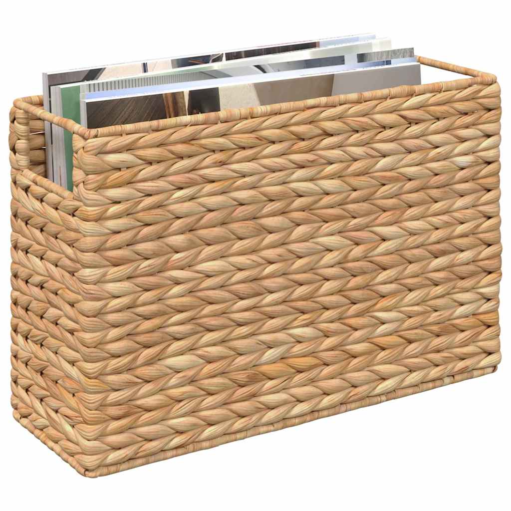 Žurnalų Krepšiai su saugykla 2 pcs Natūrali 39 x 14 x 25 cm