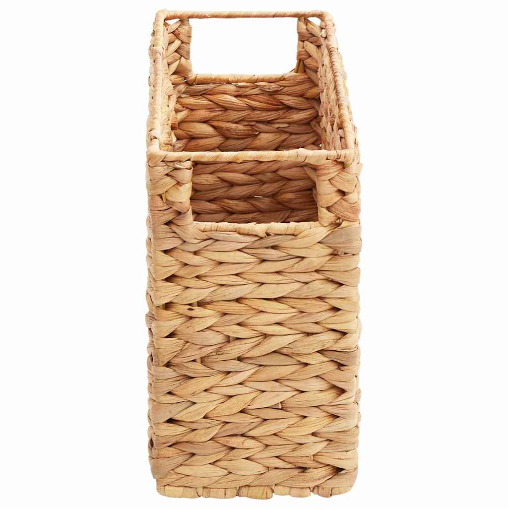 Žurnalų Krepšiai su saugykla 2 pcs Natūrali 39 x 14 x 25 cm