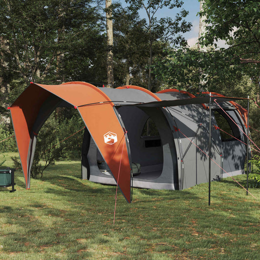 Tunelinė palapinė Pilka ir oranžinė 562 x 265 x 216 cm