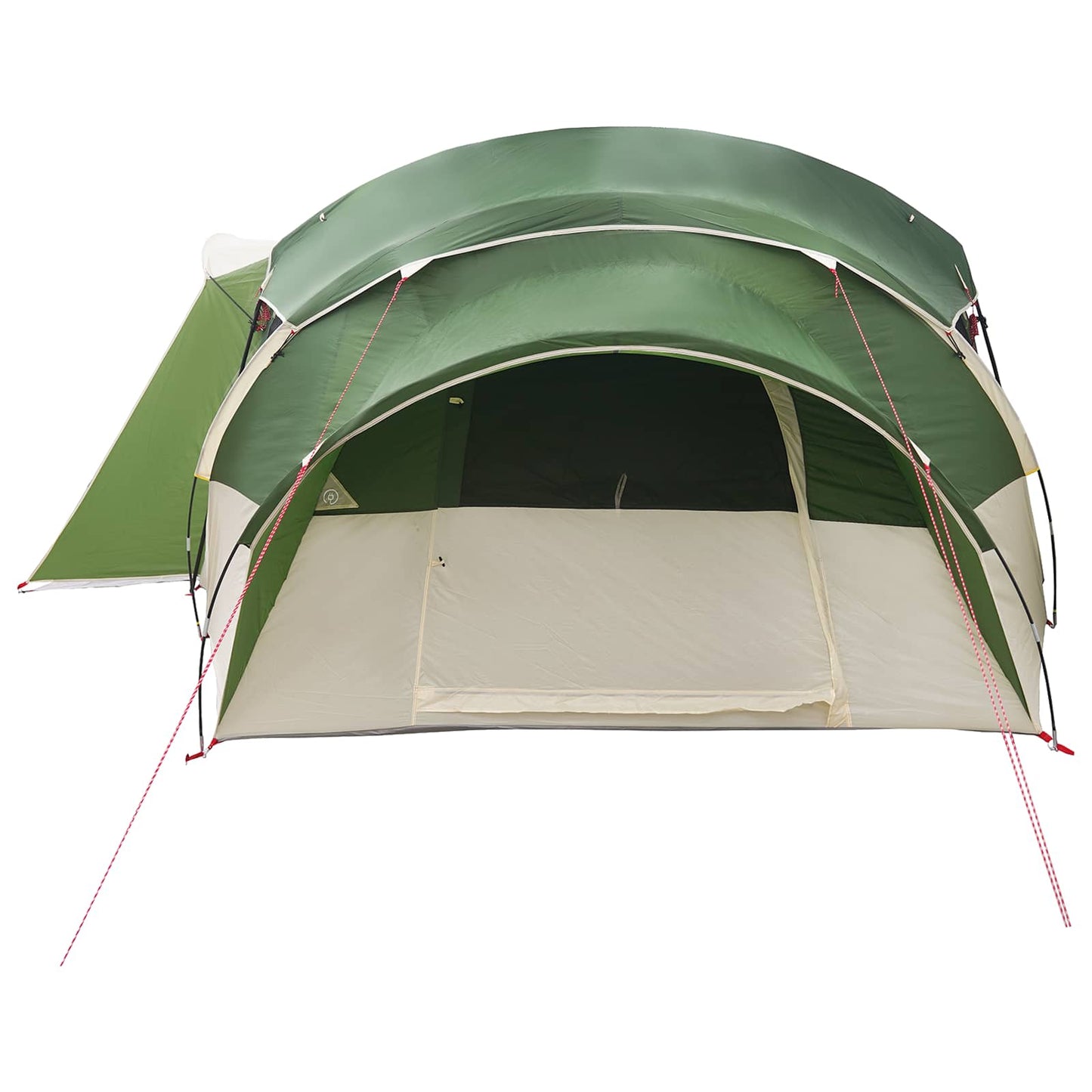 Šeimos palapinė su lietpalčiu, atspari vandeniui tunelis Žalia