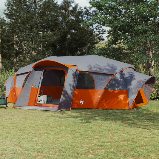 Šeimos palapinė su lietpalčiu, atspari vandeniui 18 žmonių