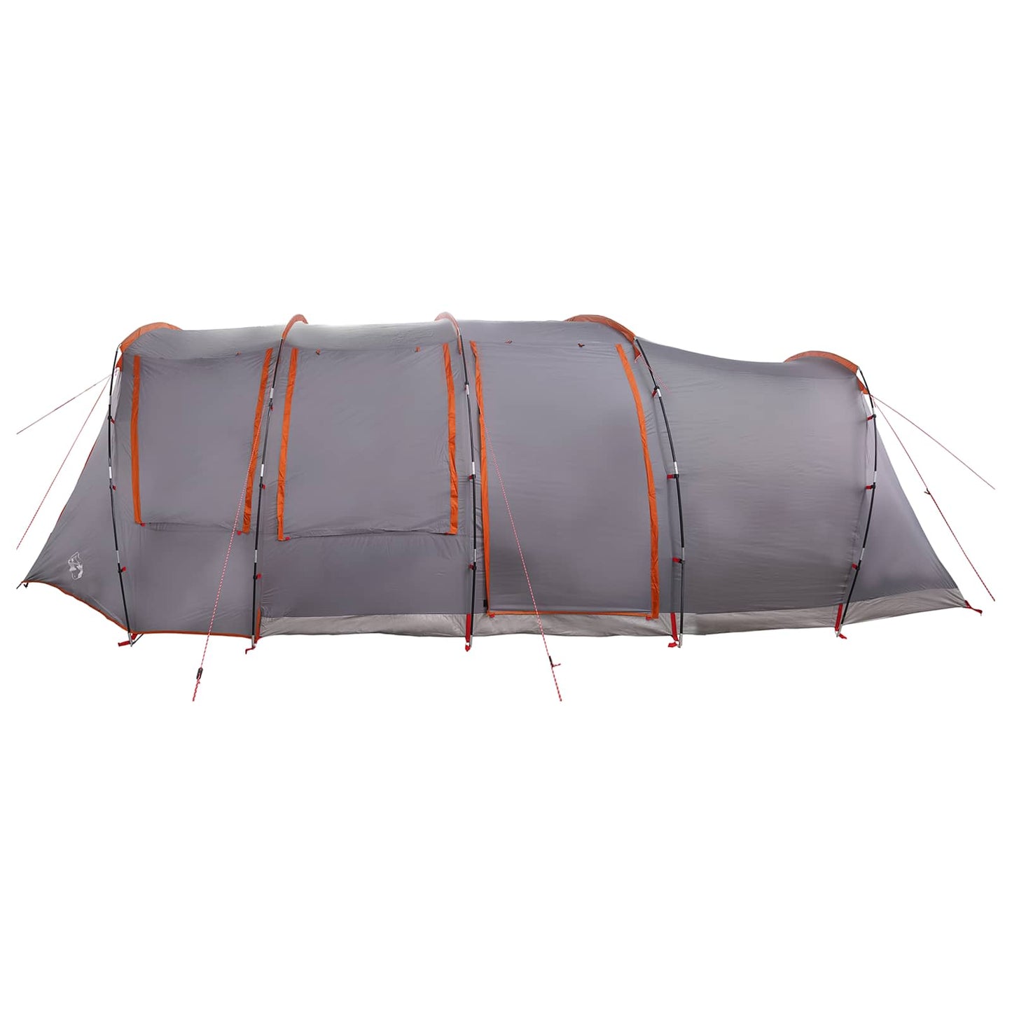 Tunelinė palapinė Pilka ir oranžinė 675 x 392 x 210 cm
