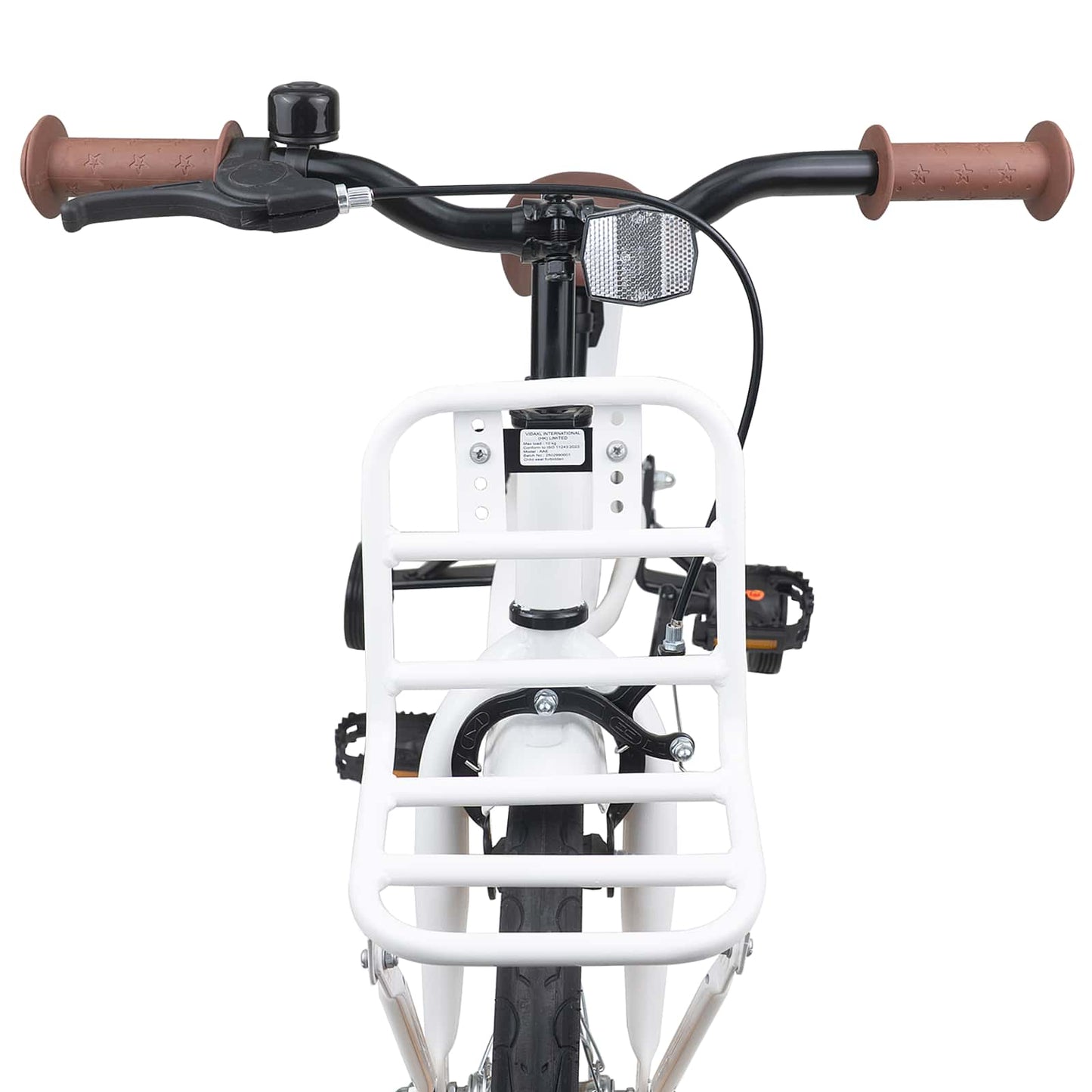 Vaikų Dviratis 16 Colių skirta 4-6 metų vaikams Balta