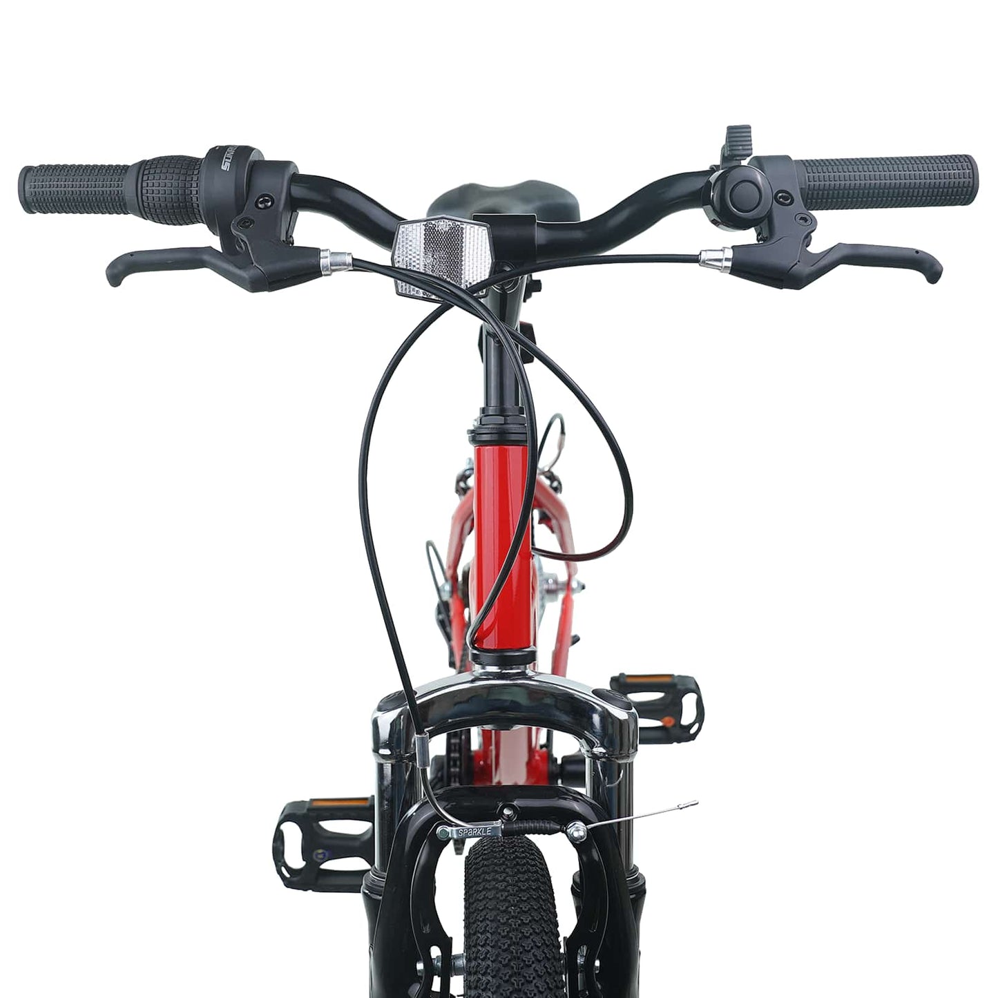 Vaikų Dviratis 20 Colių 6-Speed 6-11 metų amžiaus Raudona