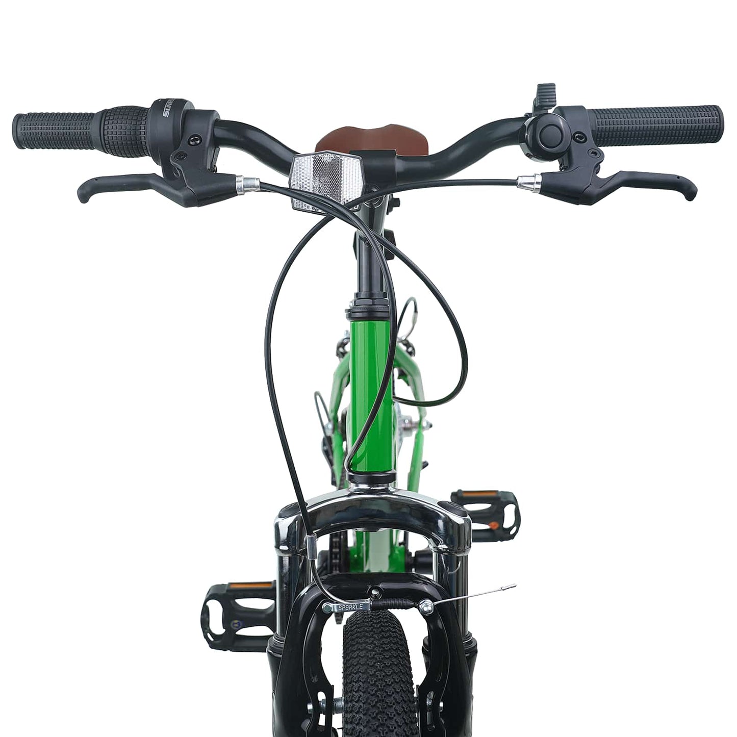 Vaikų Dviratis 20 Colių 6-Speed 6-11 metų amžiaus Žalia