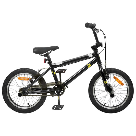BMX Dviratis 20 Colių skirta vyresniems nei 9 metų Juoda