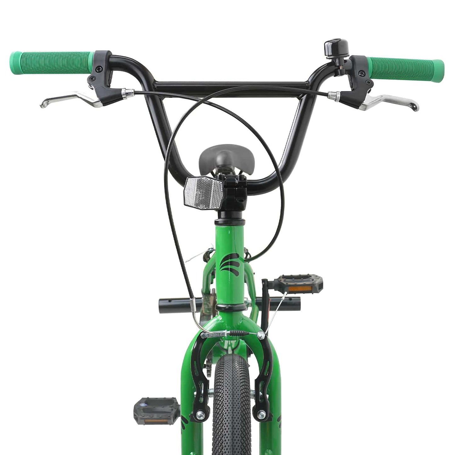 BMX Dviratis 20 Colių skirta vyresniems nei 9 metų Žalia