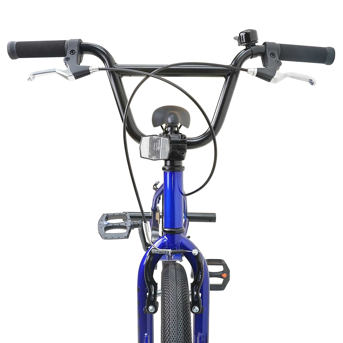 BMX Dviratis 16 Colių 5-8 metų amžiaus Tamsiai mėlyna