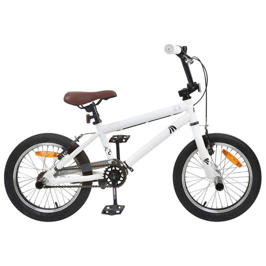 BMX Dviratis 20 Colių skirta vyresniems nei 9 metų Balta