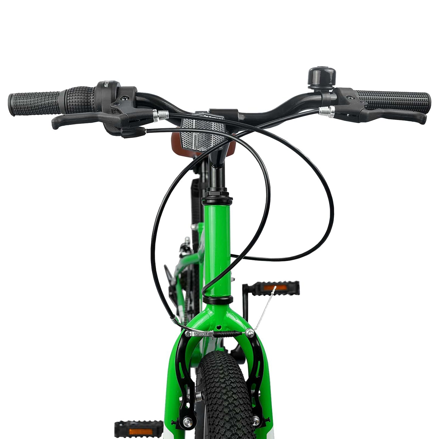 Kalnų Dviratis 24 Colių 6-Speed 8-12 metų Žalia
