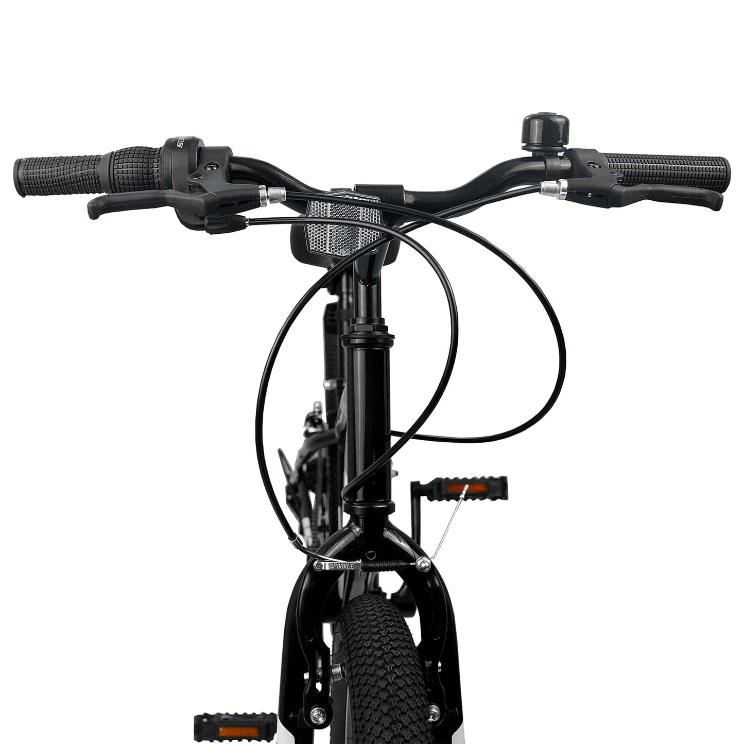 Kalnų Dviratis 24 Colių 6-Speed 8-12 metų Juoda