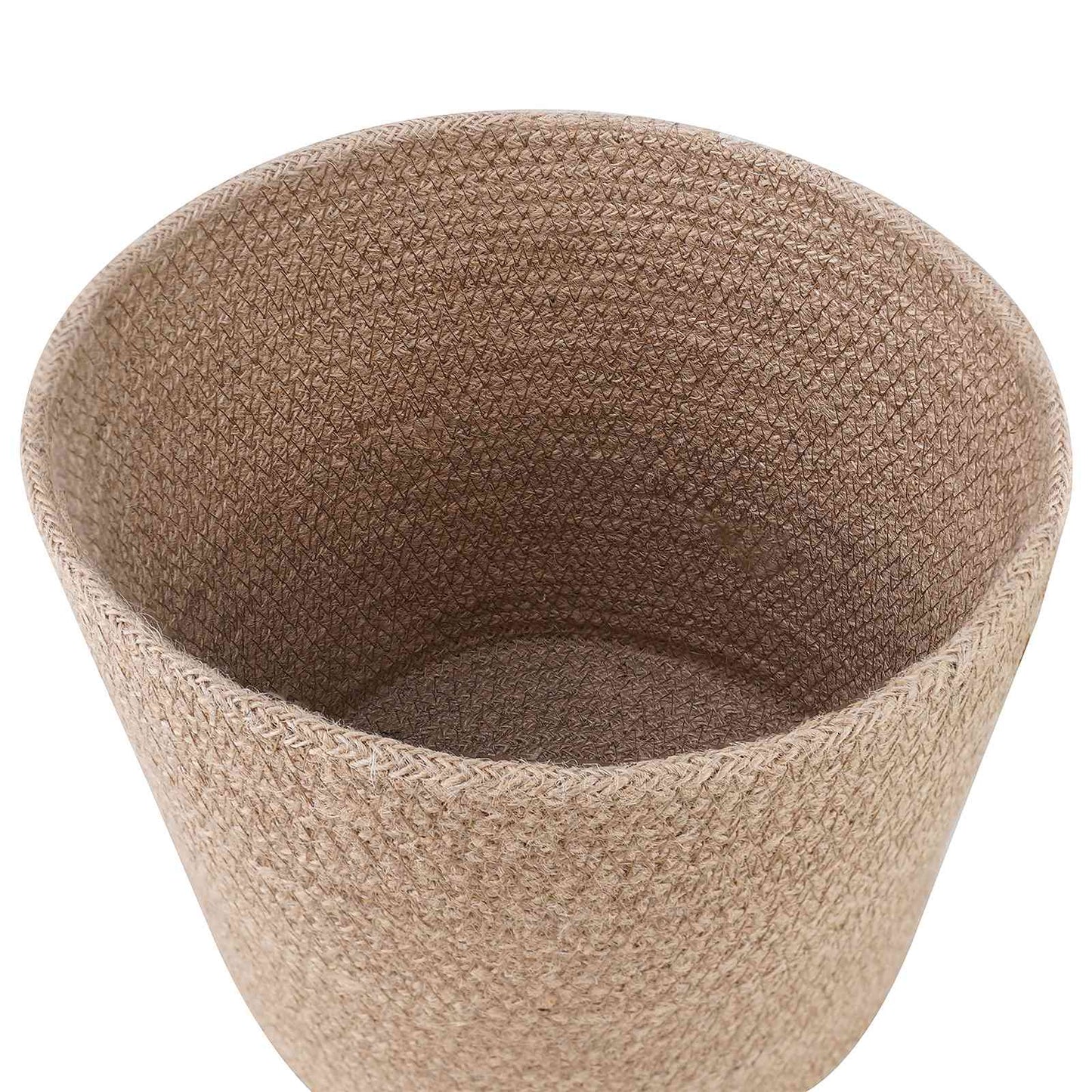 Vazonų rinkinys 2 pcs Natūrali Ø 21 x 21 cm 100% Tossa Džiutas