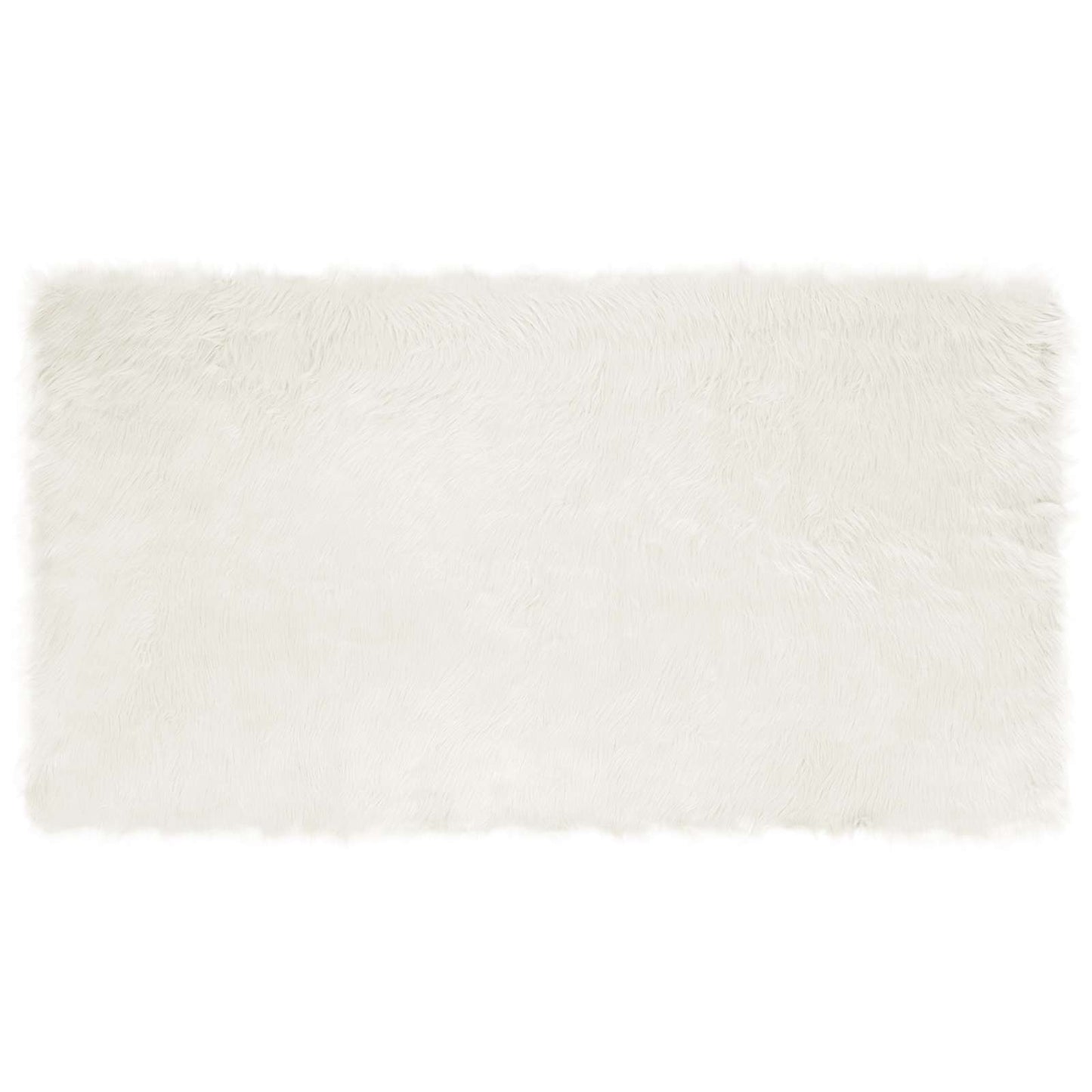 Dirbtinio avikailio kilimas Tafalla Balta 60 x 110 cm