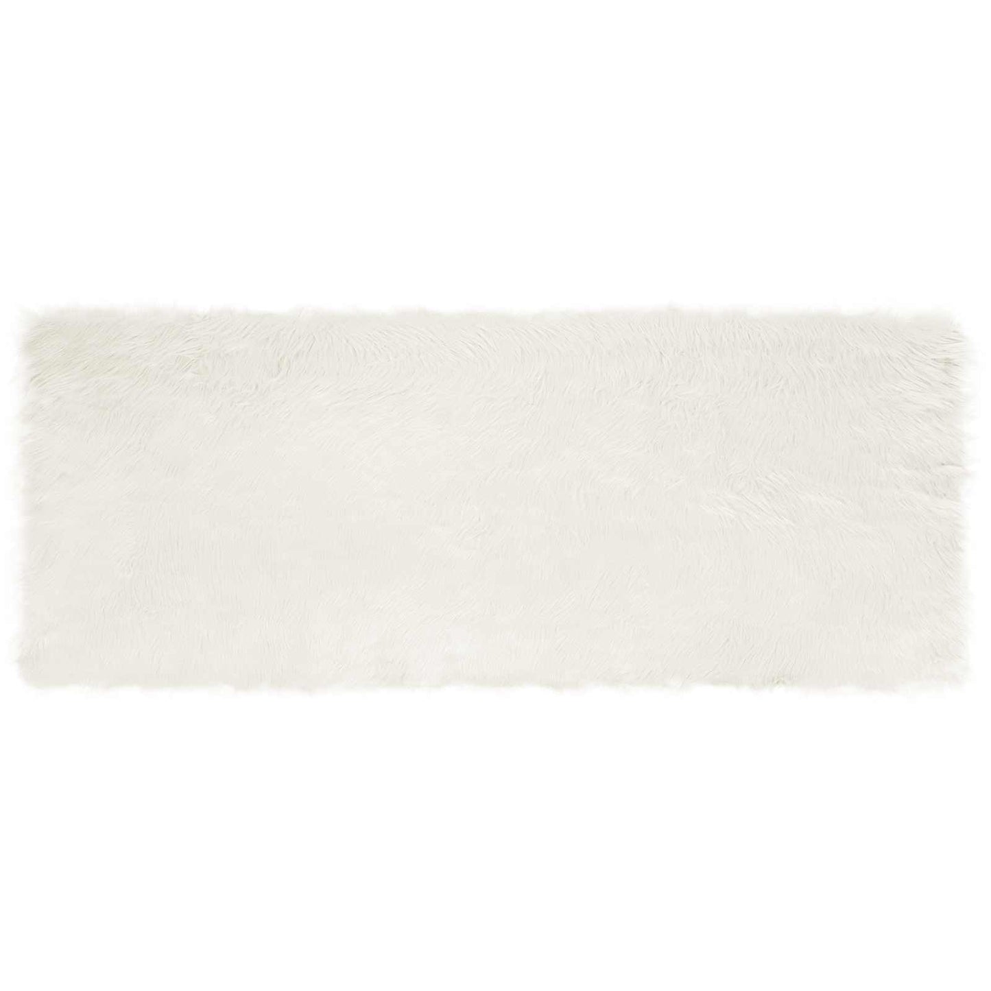 Dirbtinio avikailio kilimas Tafalla Balta 80 x 200 cm