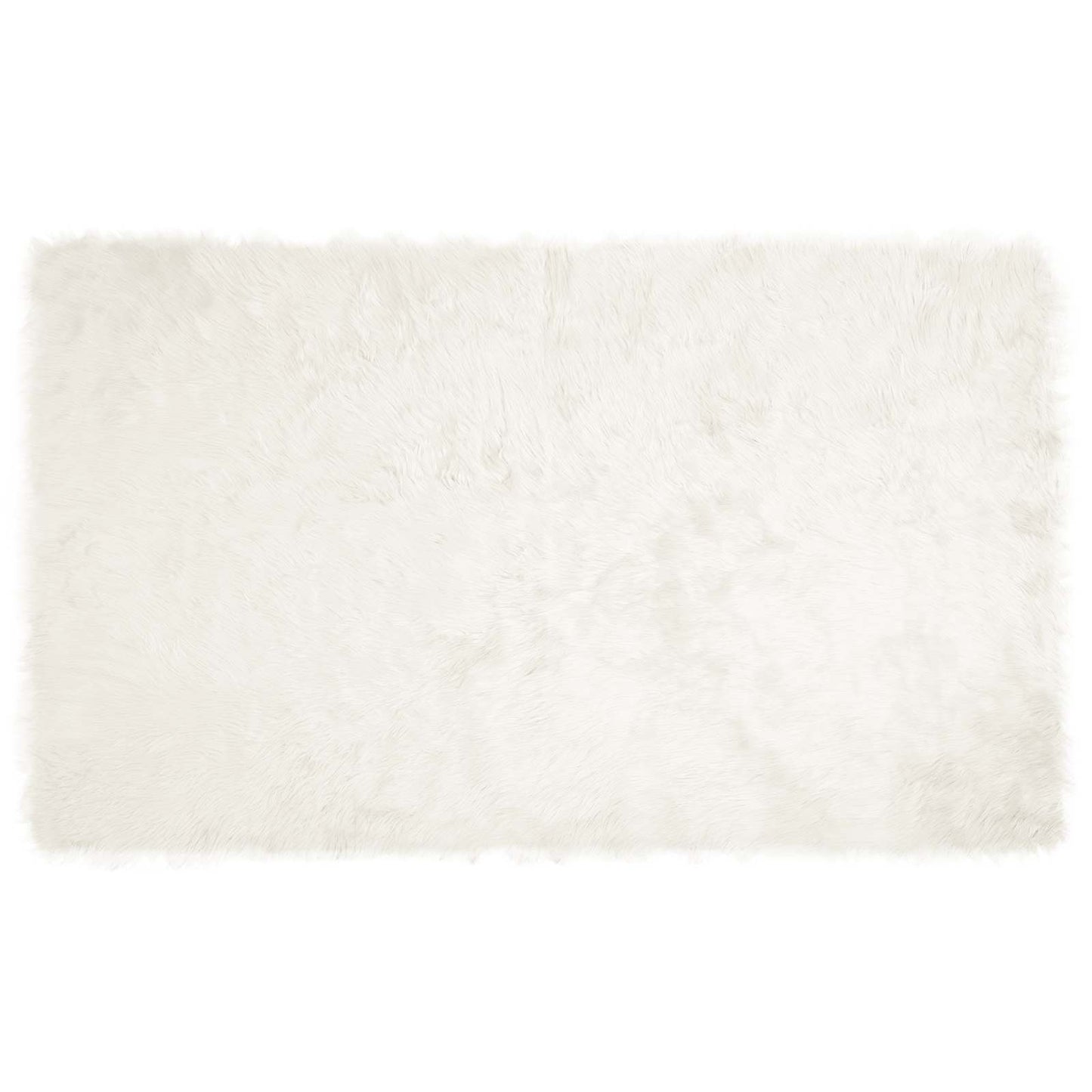 Dirbtinio avikailio kilimas Tafalla Balta 100 x 200 cm