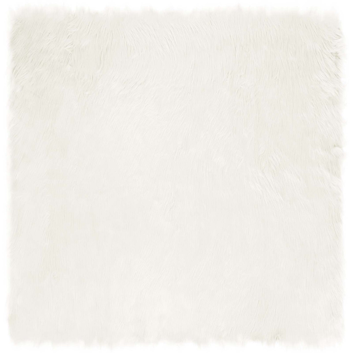 Dirbtinio avikailio kilimas Tafalla Balta 240 x 240 cm
