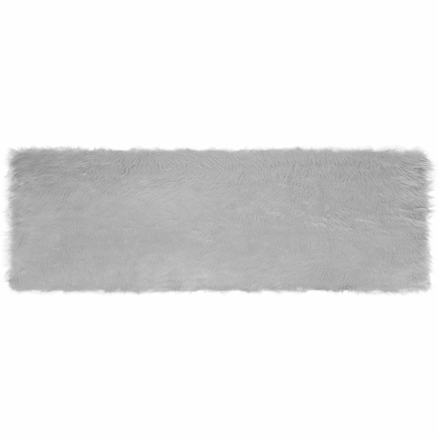 Dirbtinio avikailio kilimas Tafalla Pilka 80 x 250 cm