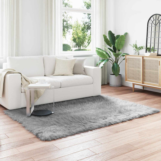 Dirbtinio avikailio kilimas Tafalla Pilka 140 x 200 cm