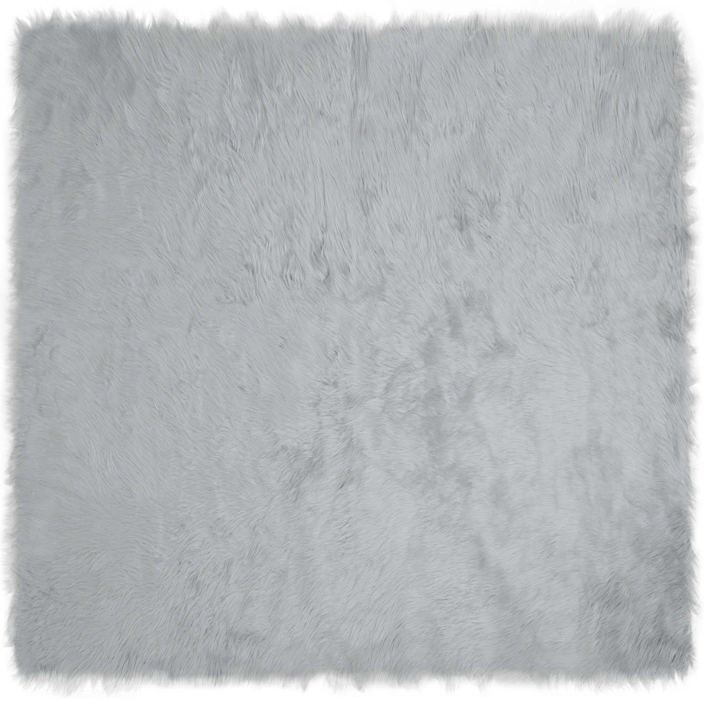 Dirbtinio avikailio kilimas Tafalla Pilka 120 x 120 cm