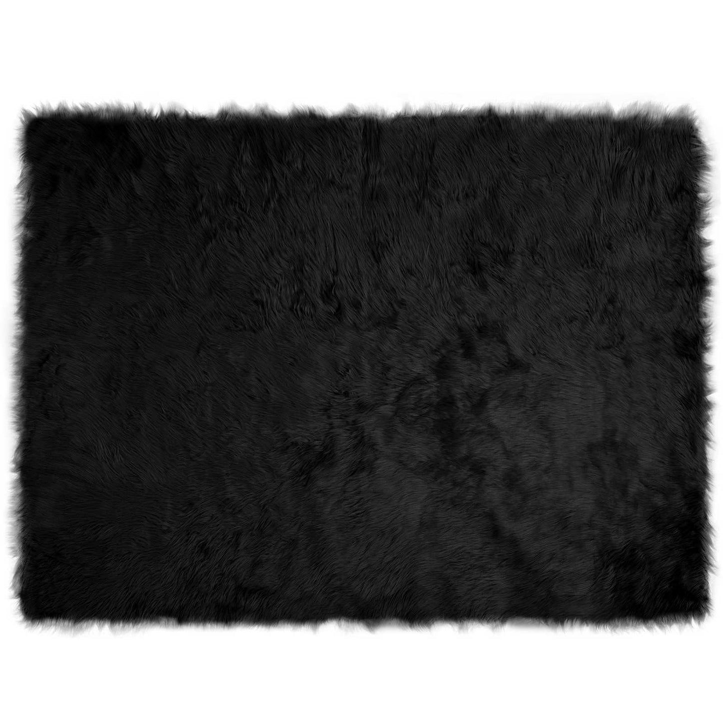 Dirbtinio avikailio kilimas Tafalla Juoda 160 x 230 cm