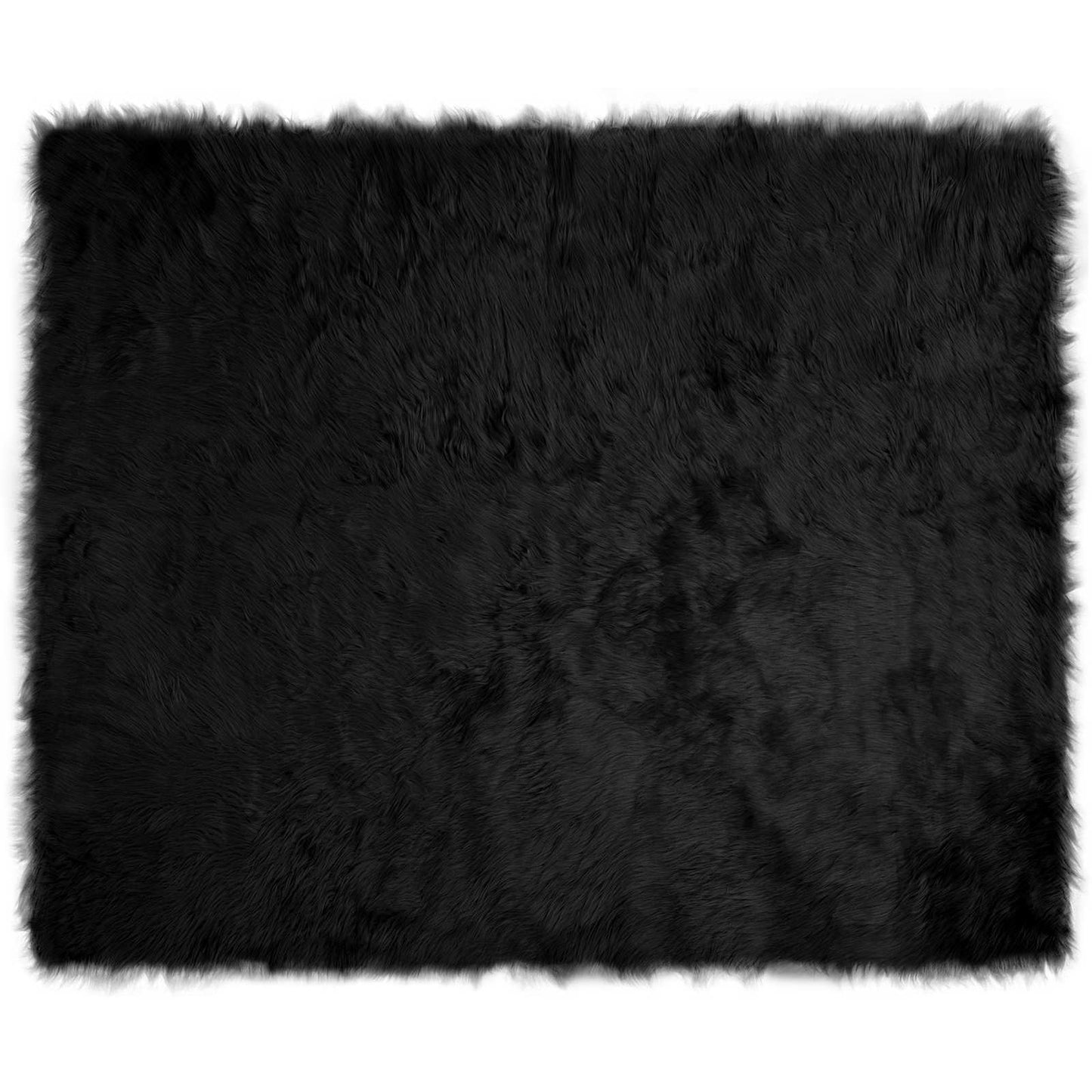 Dirbtinio avikailio kilimas Tafalla Juoda 200 x 280 cm