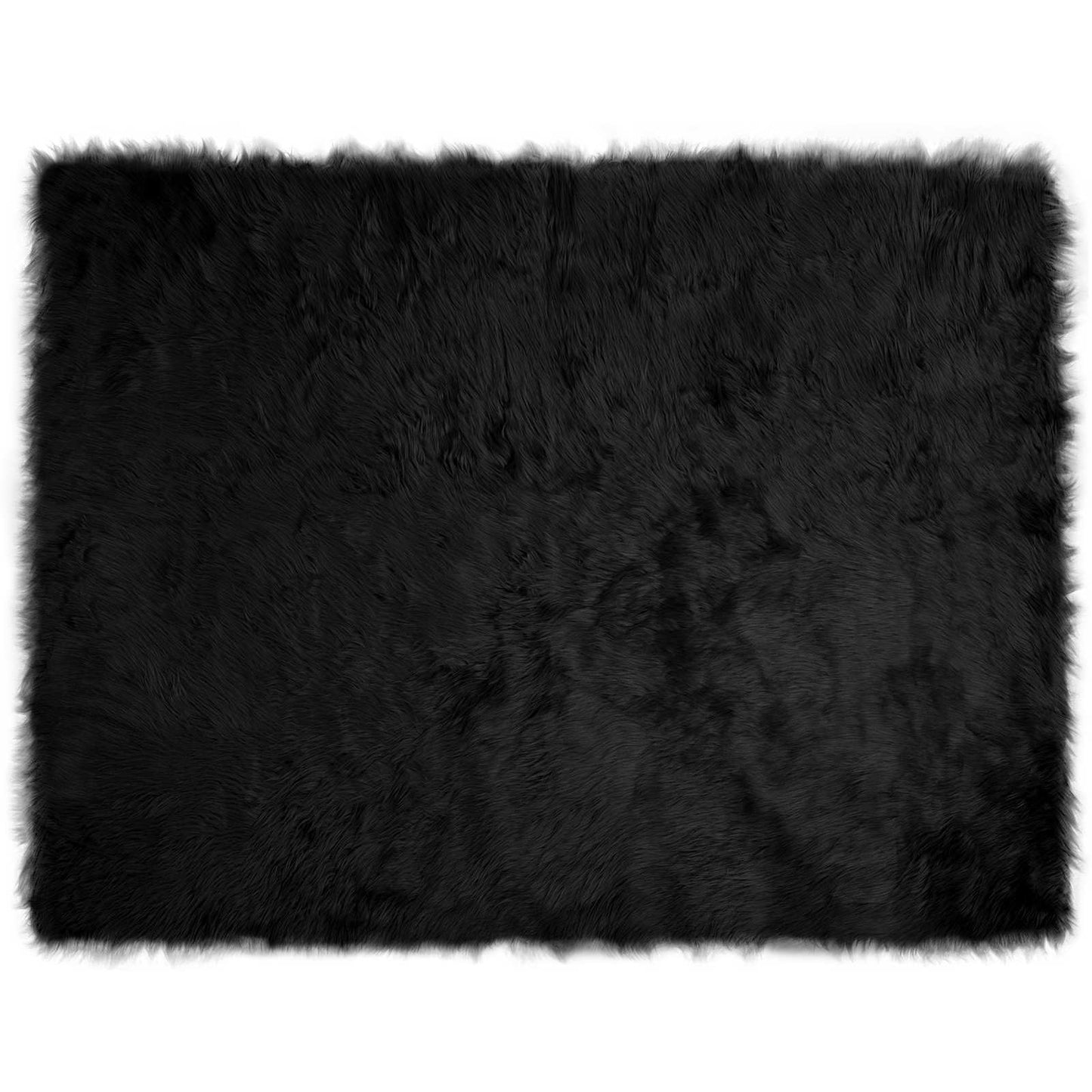 Dirbtinio avikailio kilimas Tafalla Juoda 240 x 340 cm