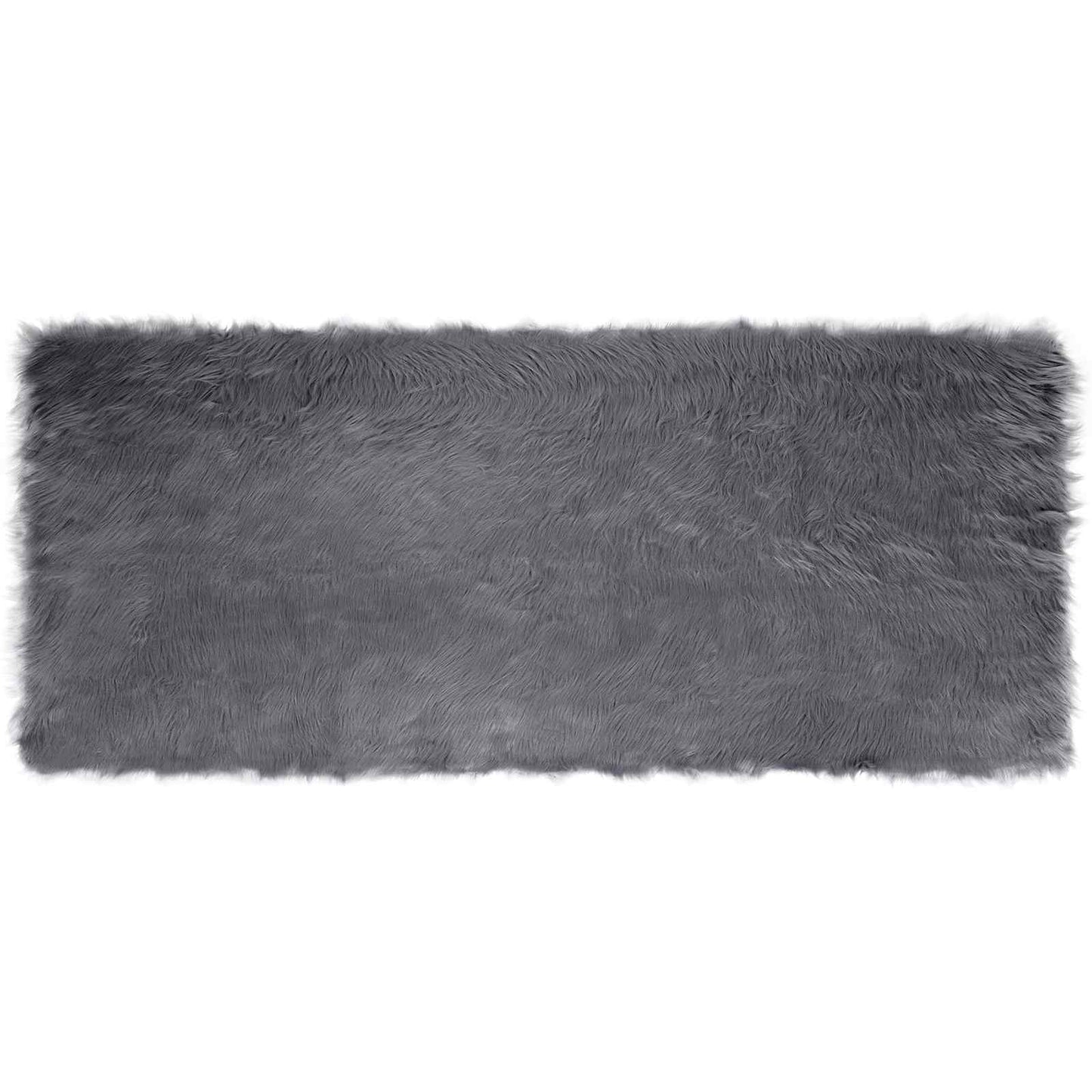 Dirbtinio avikailio kilimas Tafalla Antracitas 80 x 200 cm