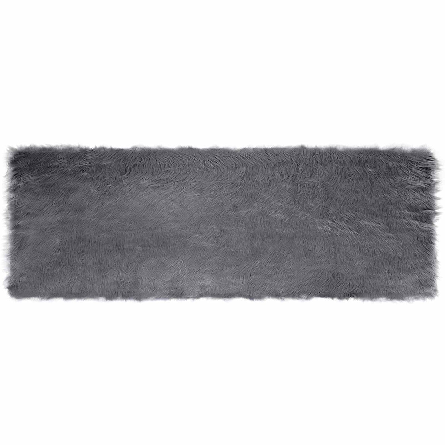 Dirbtinio avikailio kilimas Tafalla Antracitas 80 x 250 cm
