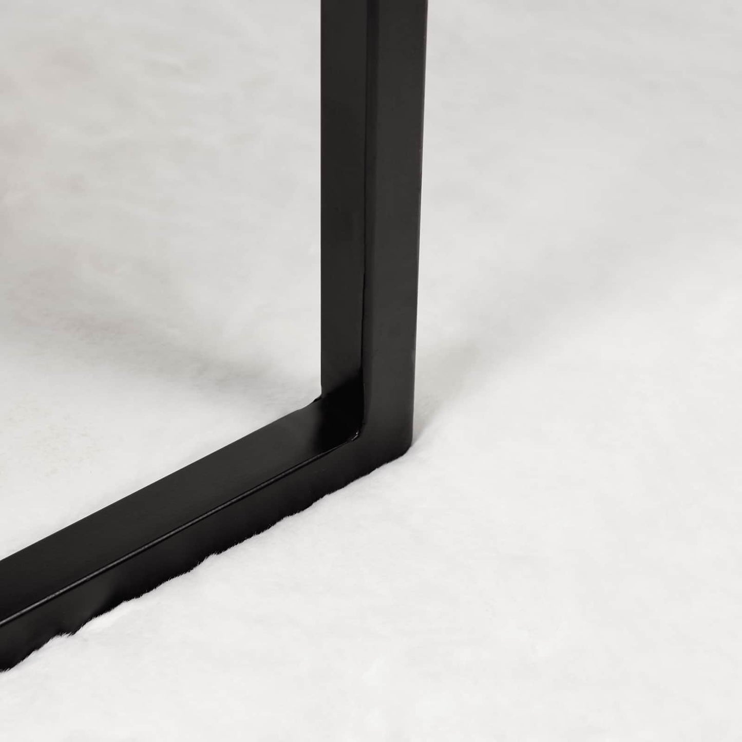 Dirbtinio triušio kailio kilimas Olite Balta 140 x 200 cm